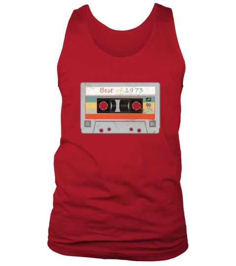 Best of 1973 Vintage Retro Funny Casette Tape Men's Tank Top