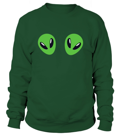 Alien Heads Shirt Colorful Rave Ufo Shirt Believe Women's Sweatshirt