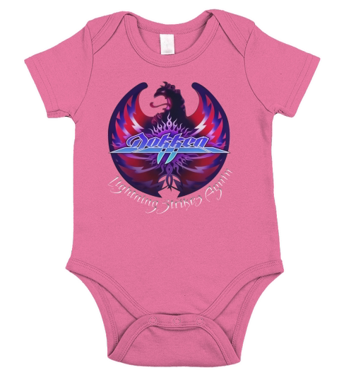 Dokken 3 Short Sleeve Baby One-Piece