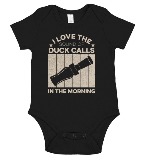 Waterfowl Hunting Design for a Duck Hunter Short Sleeve Baby One-Piece