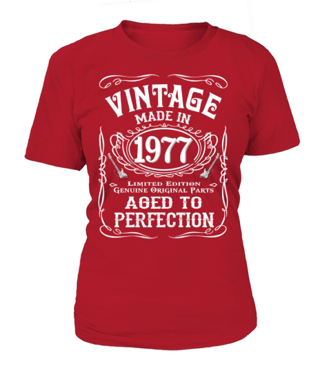 Vintage Made In 1977 Women's T-Shirt