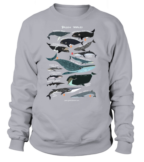 Baleen Whales Classic T-Shirt Women's Sweatshirt