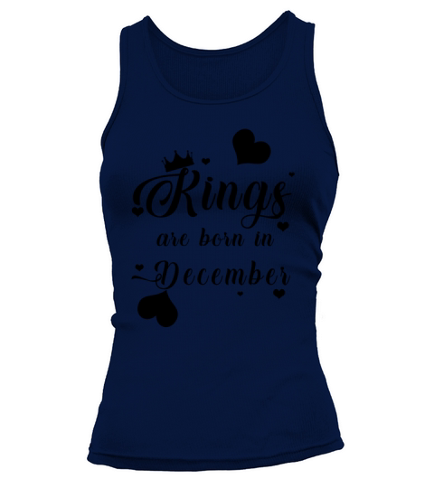 Kings Are Born In December Women's Tank Top