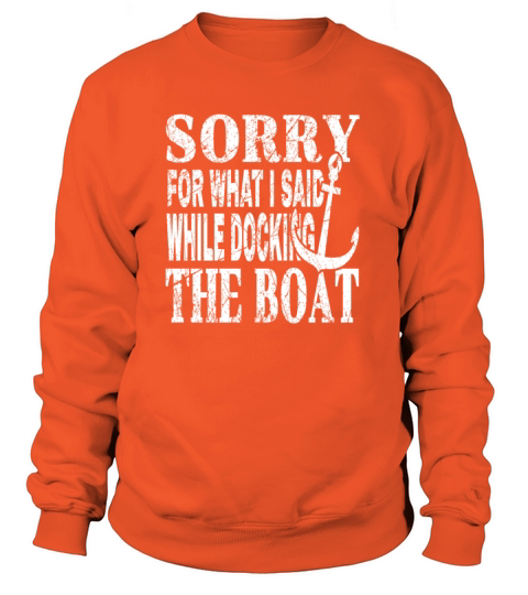 Boat Captain Gift Funny Sailor Docking Gift Lake Women's Sweatshirt