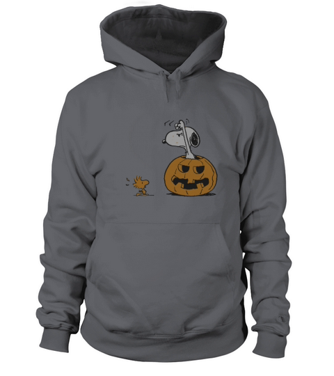 Peanuts Halloween Snoopy Woodstock Men's Hoodie