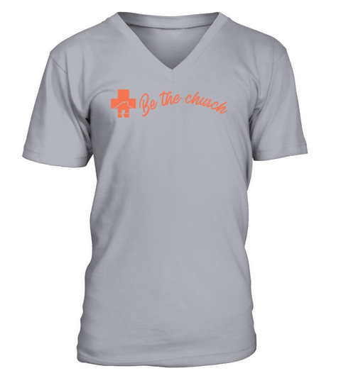 Be The Church - Christian Men's V-Neck T-shirt