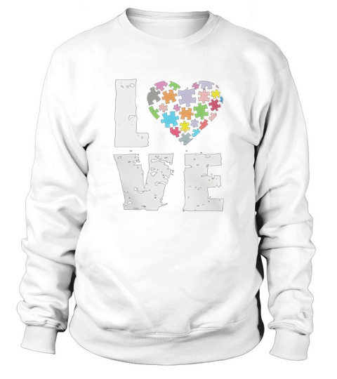Love Puzzles Graphic Sweatshirt Unisex