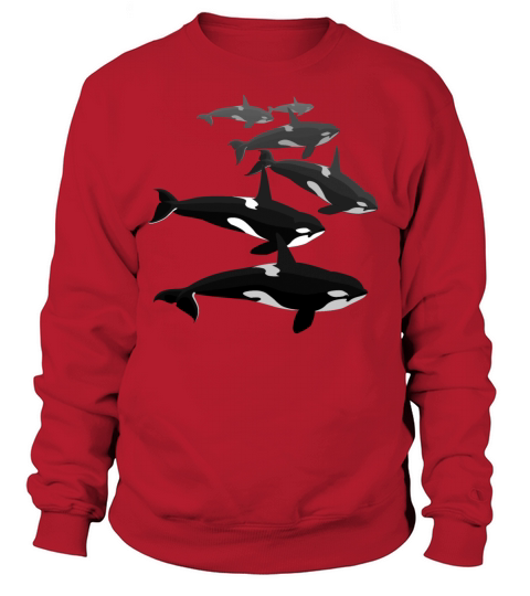 Orca Whale Shirts Killer Whales Gifts Women's Sweatshirt