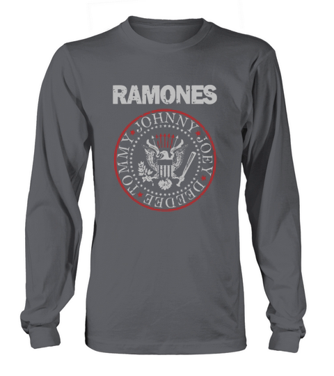 Ramones Seal Retro Long sleeved Unisex