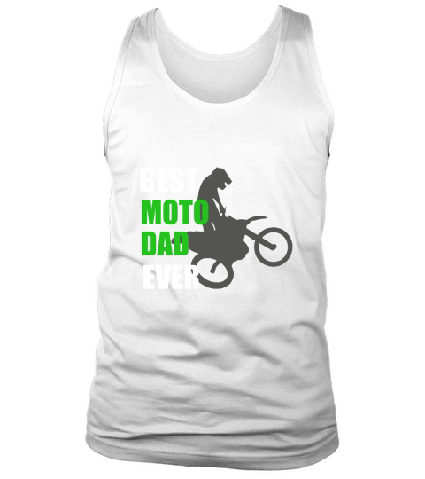 Mens Best Moto Dad Ever Shirt - Vintage Motocross Shirts Tank Top Unisex