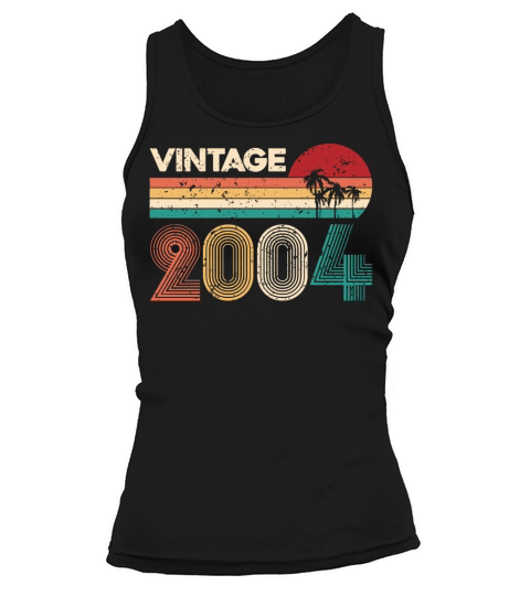 Vintage 2004 Retro Birthday Gift Men Woman Gifts Tank top Woman