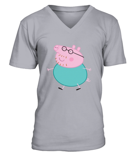 DADDY PIG SHIRT PEPPA PIG V-Neck T-shirt
