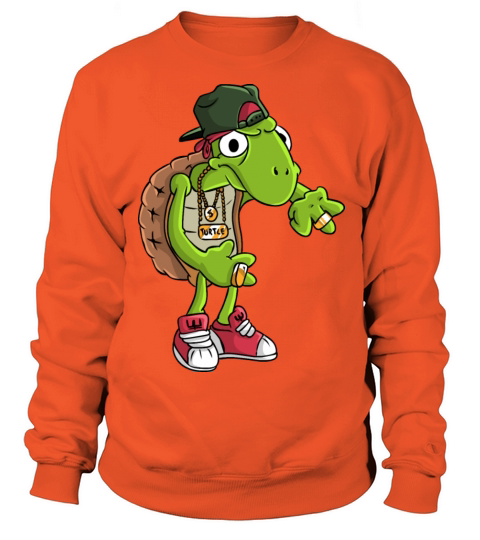 Hip Hop Turtle Women's Sweatshirt