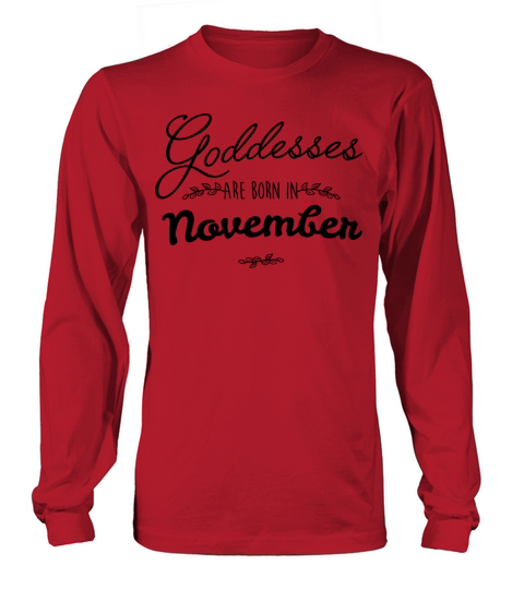 November Goddesses Women's Long Sleeve