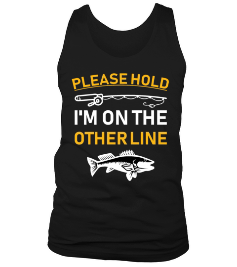 Please Hold I m On The Other Line Men's Tank Top