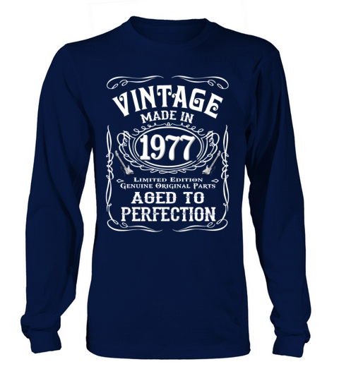 Vintage Made In 1977 Men's Long Sleeve