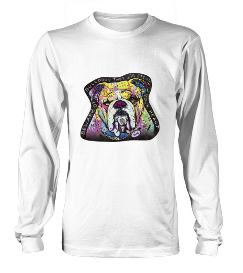 English Bulldogs Colorful Graphic Long sleeved Unisex