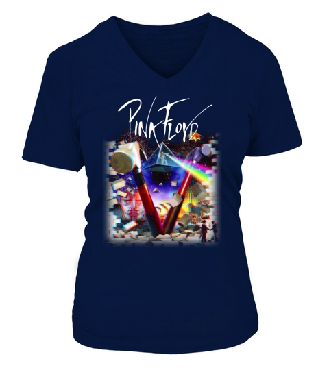 PINK FLOYD V-neck T-Shirt Woman