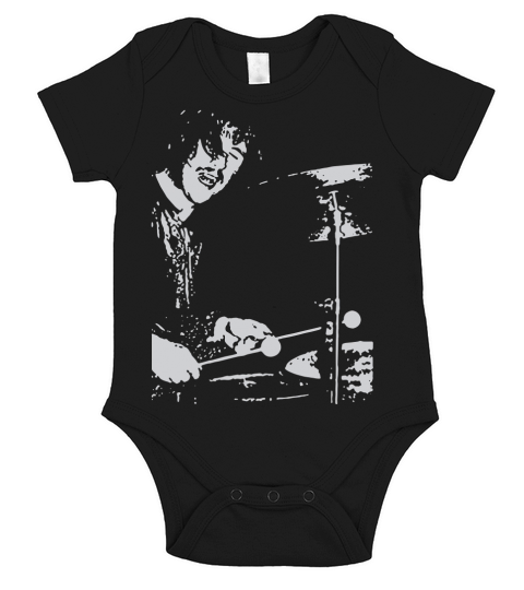 Bonzo John Bonham Fan Short Sleeve Baby One-Piece