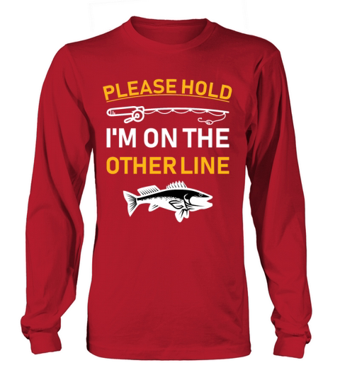 Please Hold I m On The Other Line Women's Long Sleeve