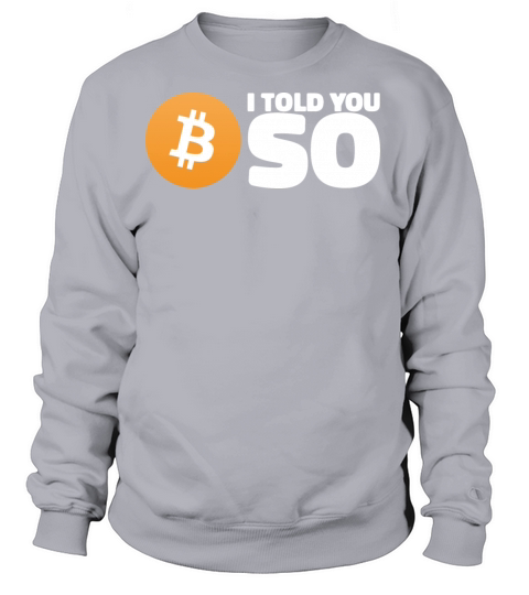 Cryptocurrency Gifts for Bitcoin Miner and Trader Women's Sweatshirt