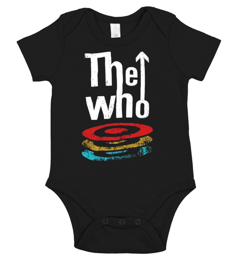 the who T-Shirt Short Sleeve Baby One-Piece
