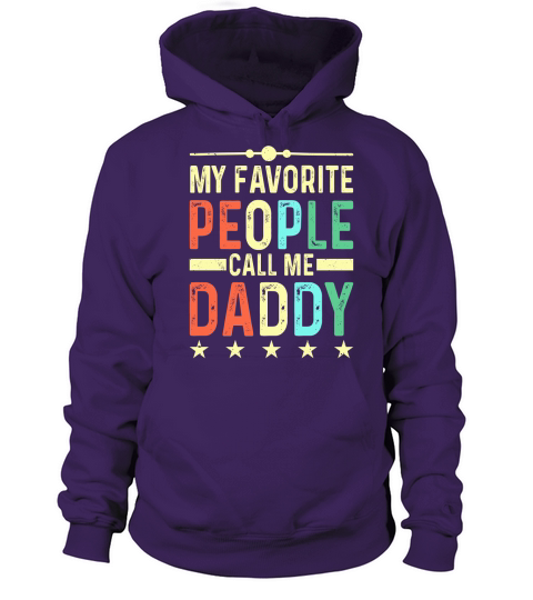 My favorite people call me daddy Women's Hoodie
