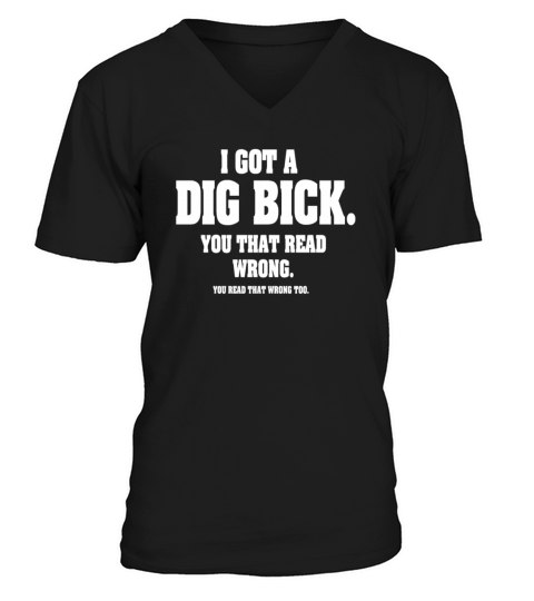 Penis cock blowjob pun reading test Gifts Men's V-Neck T-shirt