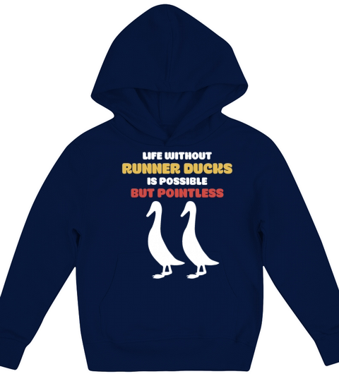 Runner ducks duck owner gift poultry Kids Hoodie