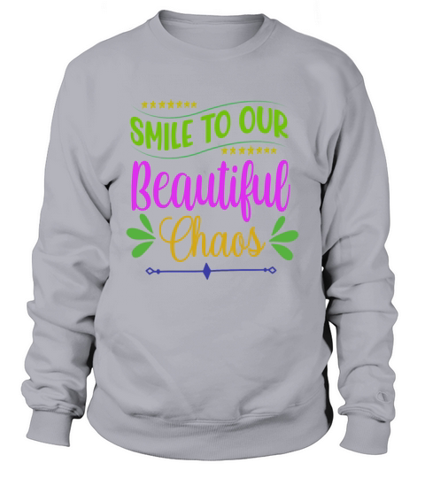 Smile To Our Beautiful Chaos Halloween Men's Sweatshirt