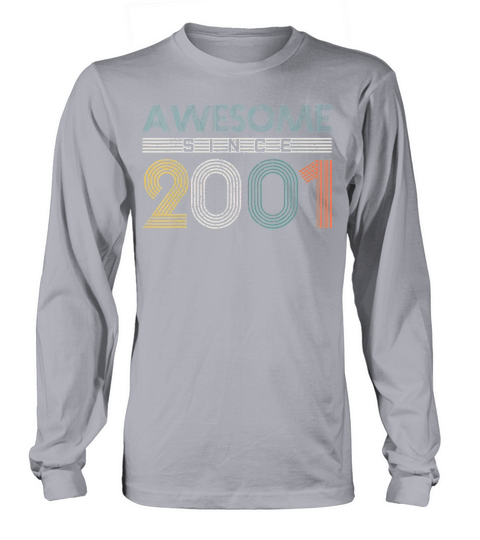 20th Birthday Gift 20 Years Vintage Awesome Since Women's Long Sleeve
