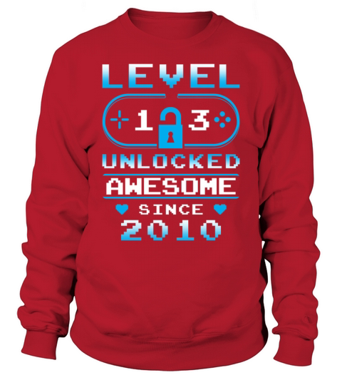 Level Unlocked Gamer Gift Men's Sweatshirt
