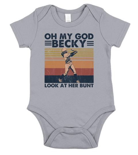 Oh my God becky look at her bunt vintage Short Sleeve Baby One-Piece