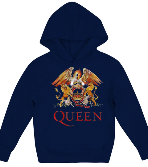 Rock Band Freddie Mercury Brian May Kids Hoodie