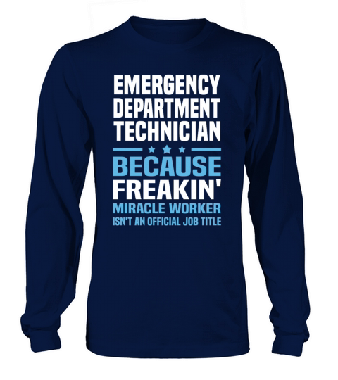 Emergency Department Technician Women's Long Sleeve