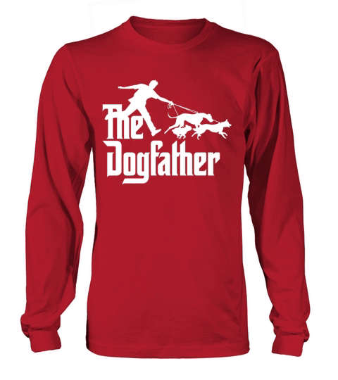 the dogfather tshirt dog lover gifts dad men fathers day 4h1 Black Long sleeved Unisex
