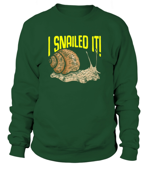 Funny Snail Lover Gardener Slug Pun Women's Sweatshirt