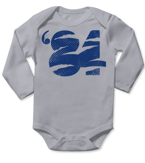 Detroit Tigers vintage 1984 Long Sleeve Baby One-Piece