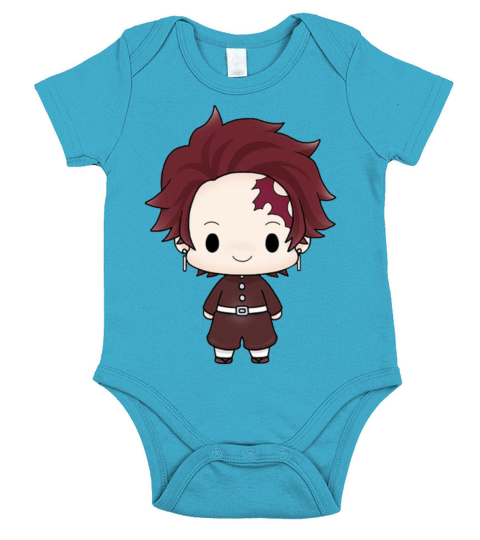 Tanjiro Kamado Demon Short Sleeve Baby One-Piece