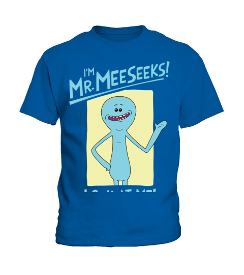 Rick Morty Im Mr Meeseeks Look At Me Kids T-Shirt