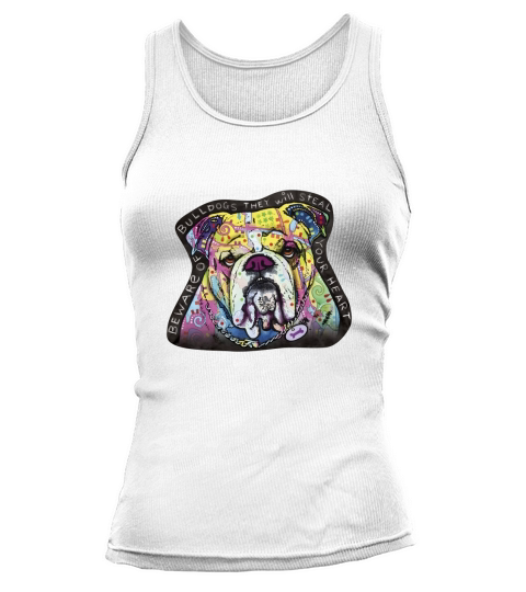 English Bulldogs Colorful Graphic Tank top Woman