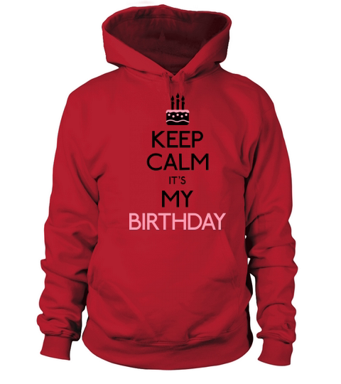 keep calm birthday Women's Hoodie