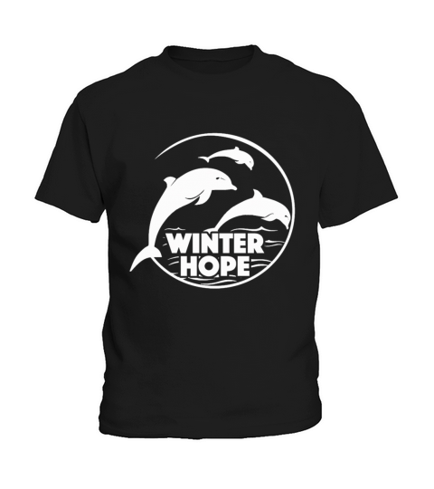Dolphin lover - Winter hope T-shirt Kids T-Shirt