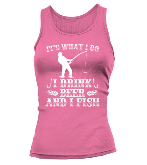 Fisherman Love To Fish & Beer Fisher Angler Women's Tank Top