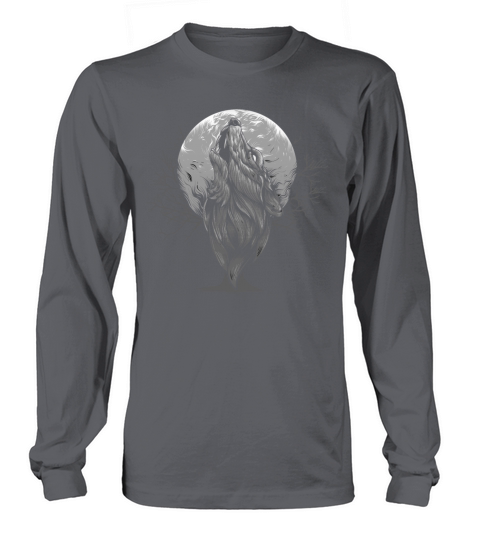 Werewolf Wolf Full Moon Gifts Women's Long Sleeve