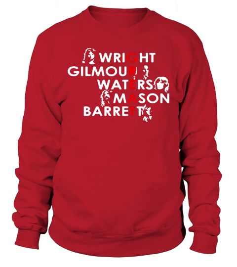 Great Wright Gilmour Waters Mason Barrett Sweatshirt Unisex