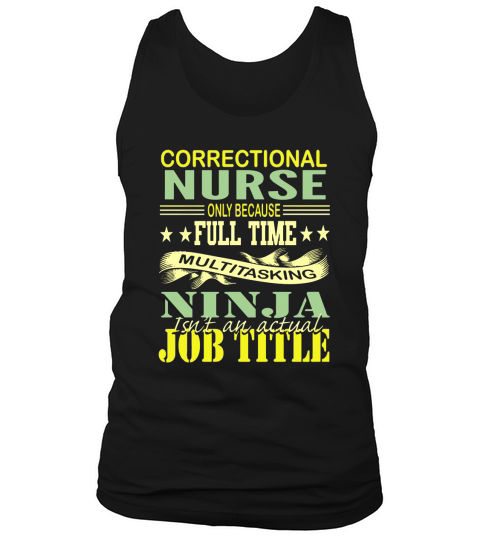 Correctional Nurse Tank Top Unisex