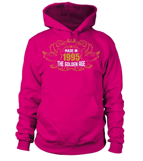 Made in 1995 The Golden Age Women's Hoodie