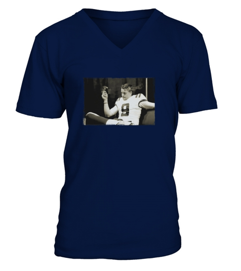 Joe Burrow Cigar Smoking V-Neck T-shirt