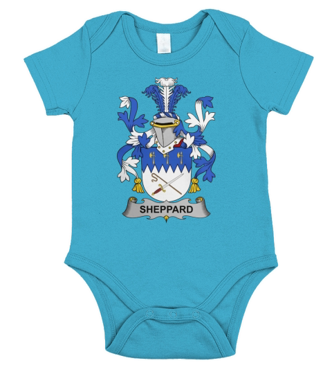 Sheppard Family Crest Irish Family Crests II Short Sleeve Baby One-Piece